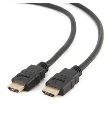 Кабель HDMI Cablexpert CC-HDMI4-6, 1.8 м, v1.4, 19M/19M, черный, позол. разъемы, экран