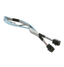 Кабель SuperMicro CBL-SAST-0568, MINI SAS HD, 0.35 м, 30AWG, 12Gb/s