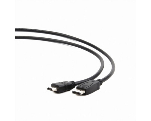 Кабель DisplayPort-HDMI Cablexpert CC-DP-HDMI-3M, 20M/19M, 3 м, черный, экран Кабель DisplayPort-HDMI Cablexpert CC-DP-HDMI-3M, 20M/19M, 3 м, черный, экран