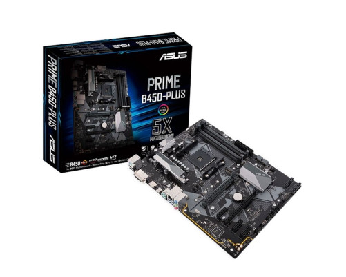 Материнская плата ASUS PRIME B450-PLUS (AM4) Материнская плата ASUS PRIME B450-PLUS (AM4)