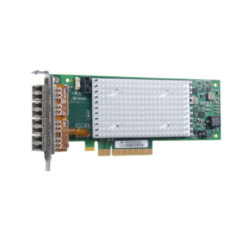 Сетевой адаптер Qlogic QLE2694L-CK 16Gb/s FC HBA, 4-port, PCIe v3.0 x8, LC SR MMF, Low Profile (003017)