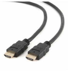 Кабель HDMI Cablexpert CC-HDMI4-0.5M 0.5 м, v2.0, 19M/19M, черный, позол. разъемы, экран