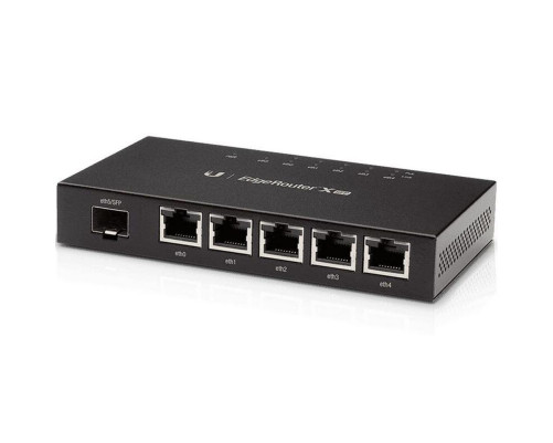 Маршрутизатор Ubiquiti EdgeRouter X SFP, черный Маршрутизатор Ubiquiti EdgeRouter X SFP, черный