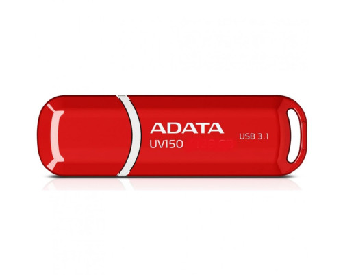 USB накопитель 64GB ADATA UV150 USB 3.0, красный USB накопитель 64GB ADATA UV150 USB 3.0, красный