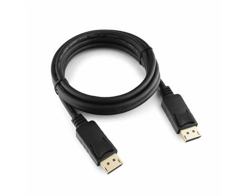 Кабель DisplayPort Cablexpert CC-DP2-10 v1.2, 3 м, 20M/20M, черный, экран Кабель DisplayPort Cablexpert CC-DP2-10 v1.2, 3 м, 20M/20M, черный, экран
