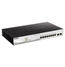 Коммутатор D-Link DGS-1210-10MP/F1A, черный