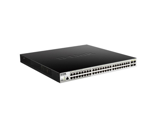 Коммутатор D-Link DGS-1210-52P/ME/B1A, черный