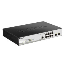 Коммутатор D-Link DGS-1210-10P/ME/B1A, черный