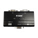 KVM переключатель D-Link KVM-121/B1A, черный