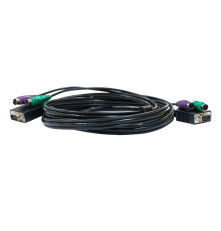 Кабель D-Link DKVM-CB/A4A, 1.8 м, VGA, PS/2 для DKVM-4K/А
