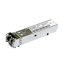 Трансивер D-Link 312GT2/A1A, SFP, 1000Base-SX+ для многомодового оптического кабеля, питание 3,3В (до 2 км), RTL 