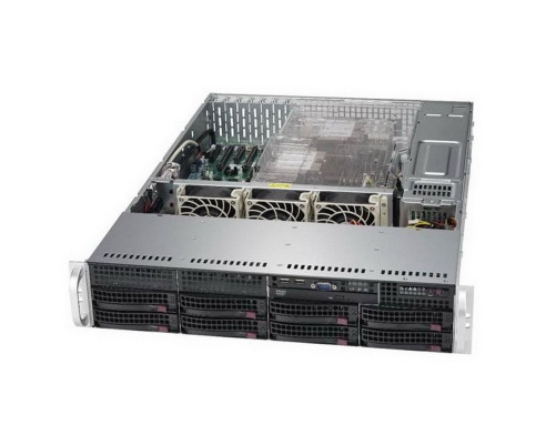 Корпус SuperMicro CSE-825TQC-R802LPB, черный Корпус SuperMicro CSE-825TQC-R802LPB, черный