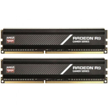 Модуль оперативной памяти AMD Radeon 16GB R9 Gamers Series Black DDR4 3200Mhz DIMM, CL16, 1.35V, Heat Shield, Kit (2x8GB), RTL