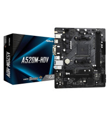 Материнская плата ASRock A520M-HDV (AM4)