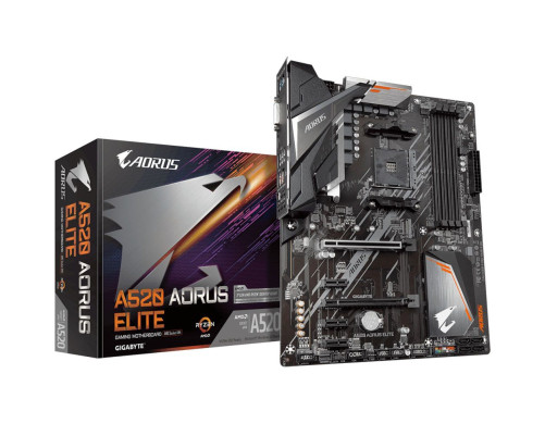 Материнская плата Gigabyte A520 AORUS ELITE (AM4) Материнская плата Gigabyte A520 AORUS ELITE (AM4)