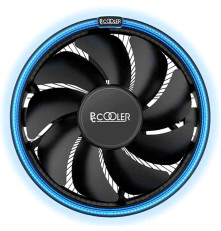 Вентилятор для процессора PCCooler E126MB, черный/серебристый