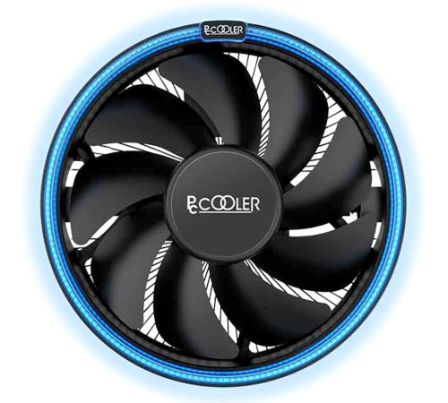 Вентилятор для процессора PCCooler E126MB, черный/серебристый