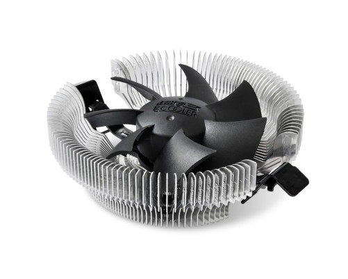 Вентилятор для процессора PCCooler E80, черный/серебристый