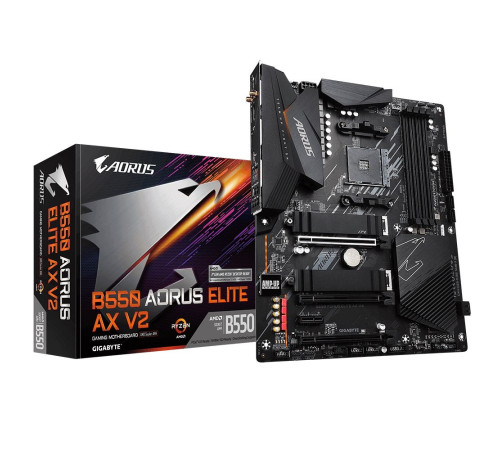 Материнская плата Gigabyte B550 AORUS ELITE AX V2 (AM4)