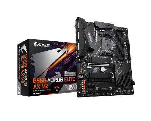 Материнская плата Gigabyte B550 AORUS ELITE AX V2 (AM4) Материнская плата Gigabyte B550 AORUS ELITE AX V2 (AM4)
