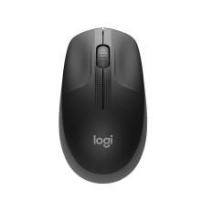 Мышь беспроводная Lgitech M190, черный/серый
