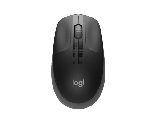 Мышь беспроводная Lgitech M190, черный/серый