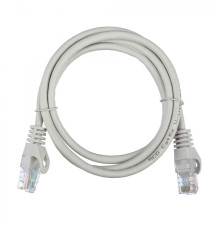 Патч-корд ACD Cat 5e, UTP, 24 AWG, 4 Pair, 7/0.18мм, CCA,1 м, серый