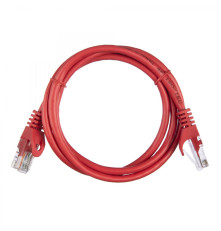 Патч-корд ACD Cat 5e, UTP, 24 AWG, 4 Pair, 7/0.18мм, CCA,1 м, красный