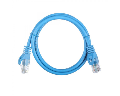 Патч-корд ACD Cat 5e, UTP, 24 AWG, 4 Pair, 7/0.18мм, CCA,1 м, синий Патч-корд ACD Cat 5e, UTP, 24 AWG, 4 Pair, 7/0.18мм, CCA,1 м, синий
