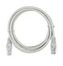 Патч-корд ACD Cat 5e, UTP, 24 AWG, 4 Pair, 7/0.18мм, CCA,1.5 м, серый