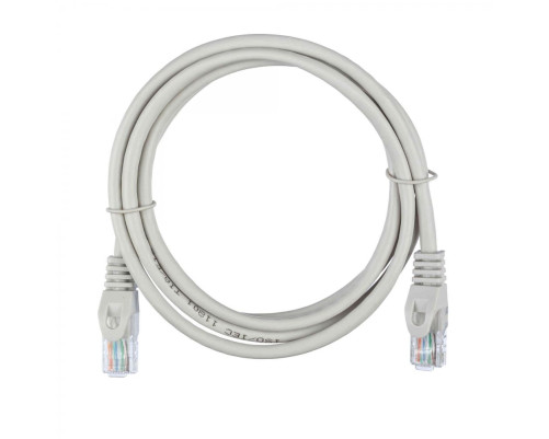Патч-корд ACD Cat 5e, UTP, 24 AWG, 4 Pair, 7/0.18мм, CCA,1.5 м, серый