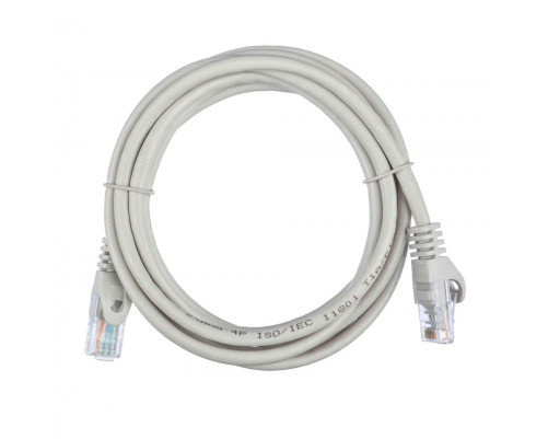 Патч-корд ACD Cat 5e, UTP, 24 AWG, 4 Pair, 7/0.18мм, CCA,2 м, серый