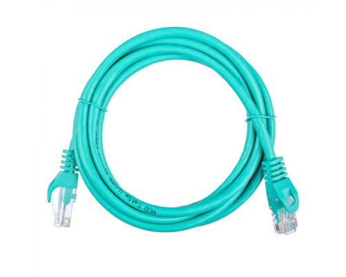 Патч-корд ACD Cat 5e, UTP, 24 AWG, 4 Pair, 7/0.18мм, CCA, 2 м, зеленый