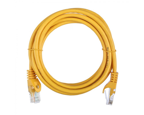 Патч-корд ACD Cat 5e, UTP, 24 AWG, 4 Pair, 7/0.18мм, CCA, 2 м, желтый Патч-корд ACD Cat 5e, UTP, 24 AWG, 4 Pair, 7/0.18мм, CCA, 2 м, желтый