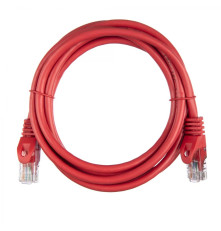 Патч-корд ACD Cat 5e, UTP, 24 AWG, 4 Pair, 7/0.18мм, CCA, 2 м, красный