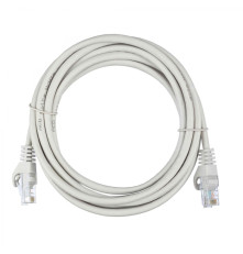 Патч-корд ACD Cat 5e, UTP, 24 AWG, 4 Pair, 7/0.18мм, CCA, 3 м, серый
