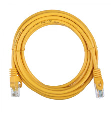 Патч-корд ACD Cat 5e, UTP, 24 AWG, 4 Pair, 7/0.18мм, CCA, 3 м, желтый