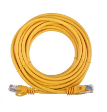 Патч-корд ACD Cat 5e, UTP, 24 AWG, 4 Pair, 7/0.18мм, CCA, 5 м, желтый