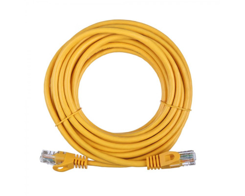 Патч-корд ACD Cat 5e, UTP, 24 AWG, 4 Pair, 7/0.18мм, CCA, 5 м, желтый Патч-корд ACD Cat 5e, UTP, 24 AWG, 4 Pair, 7/0.18мм, CCA, 5 м, желтый