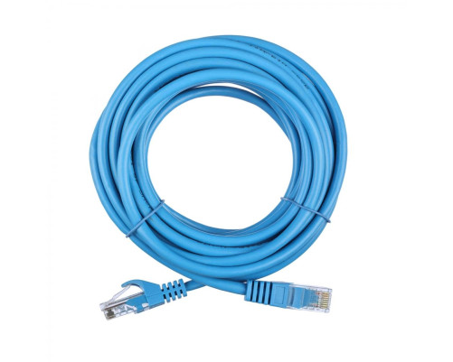 Патч-корд ACD Cat 5e, UTP, 24 AWG, 4 Pair, 7/0.18мм, CCA, 5 м, синий