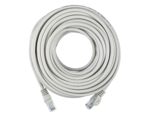 Патч-корд ACD Cat 5e, UTP, 24 AWG, 4 Pair, 7/0.18мм, CCA, 20 м, серый