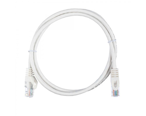 Патч-корд ACD Cat 5e, UTP, 24 AWG, 4 Pair, 7/0.18мм, CU, 1 м, белый