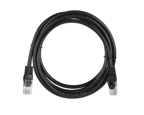 Патч-корд ACD Cat 5e, UTP, 24 AWG, 4 Pair, 7/0.18мм, CU, 2 м, черный