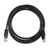 Патч-корд ACD Cat 5e, UTP, 24 AWG, 4 Pair, 7/0.18мм, CU, 2 м, черный