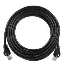Патч-корд ACD Cat 5e, UTP, 24 AWG, 4 Pair, 7/0.18мм, CU, 5 м, черный