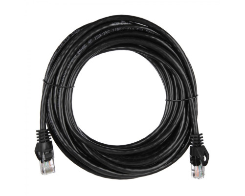 Патч-корд ACD Cat 5e, UTP, 24 AWG, 4 Pair, 7/0.18мм, CU, 7.5 м, черный Патч-корд ACD Cat 5e, UTP, 24 AWG, 4 Pair, 7/0.18мм, CU, 7.5 м, черный