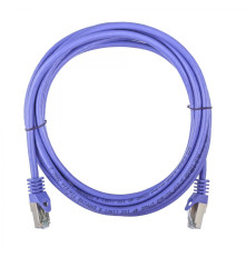 Патч-корд ACD-LPS6A-30P Cat6a SSTP, 27AWG, CU, 3 м, фиолетовый