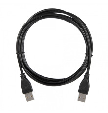 Кабель ACD, USB 2.0, A male - A male, PVC, OD4.0, черный, 2 м