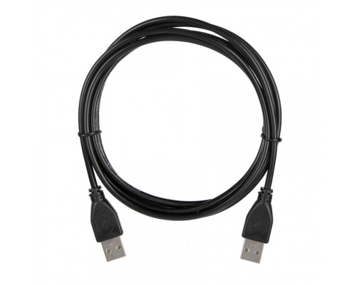Кабель ACD-U2AAM-30L, USB 2.0, A male - A male, PVC OD4.0, черный, 3 м Кабель ACD-U2AAM-30L, USB 2.0, A male - A male, PVC OD4.0, черный, 3 м