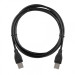 Кабель ACD-U2AAM-30L, USB 2.0, A male - A male, PVC OD4.0, черный, 3 м